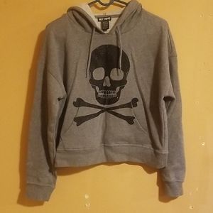 Hot topic skull hoodie